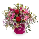 Luxury box with bouquet